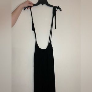 Shein black dress jumpsuit pants